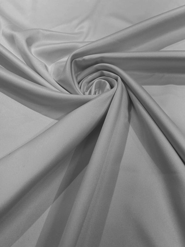 58/59 Satin Stretch Fabric Matte L'Amour - Sand - Stretch Matte Satin